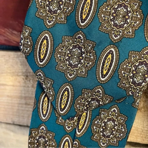 Christian‎ Dior Teal Tie - Picture 4 of 13